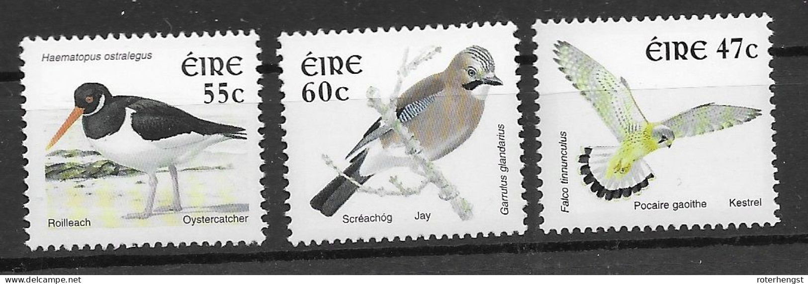 Ireland Birds Set Mnh ** 2002 - Unused Stamps