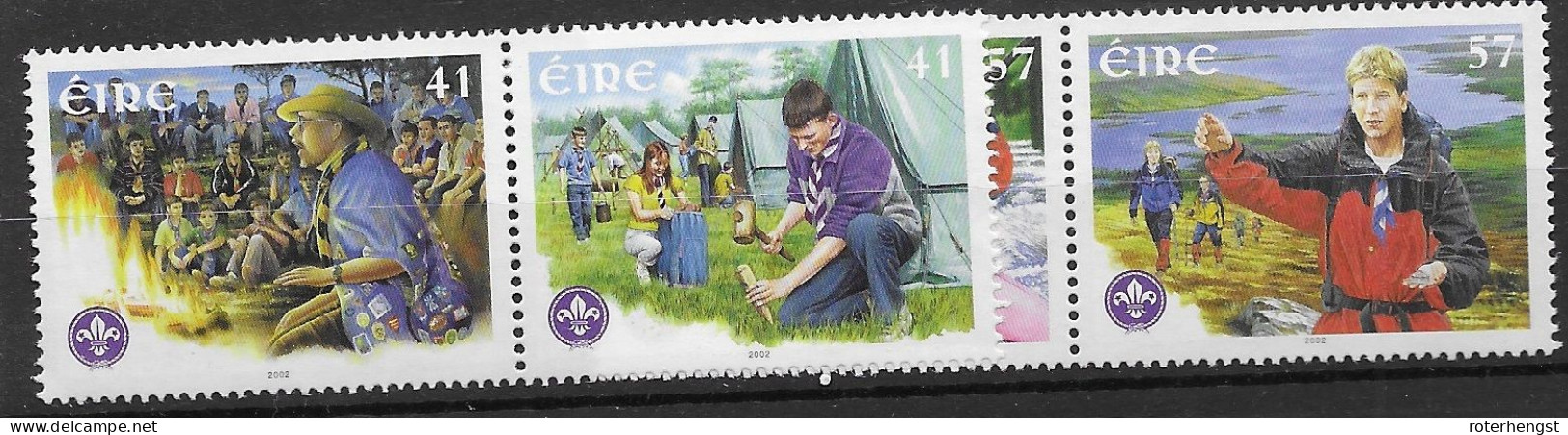 Ireland Scouts Set Mnh ** 2002 - Nuevos