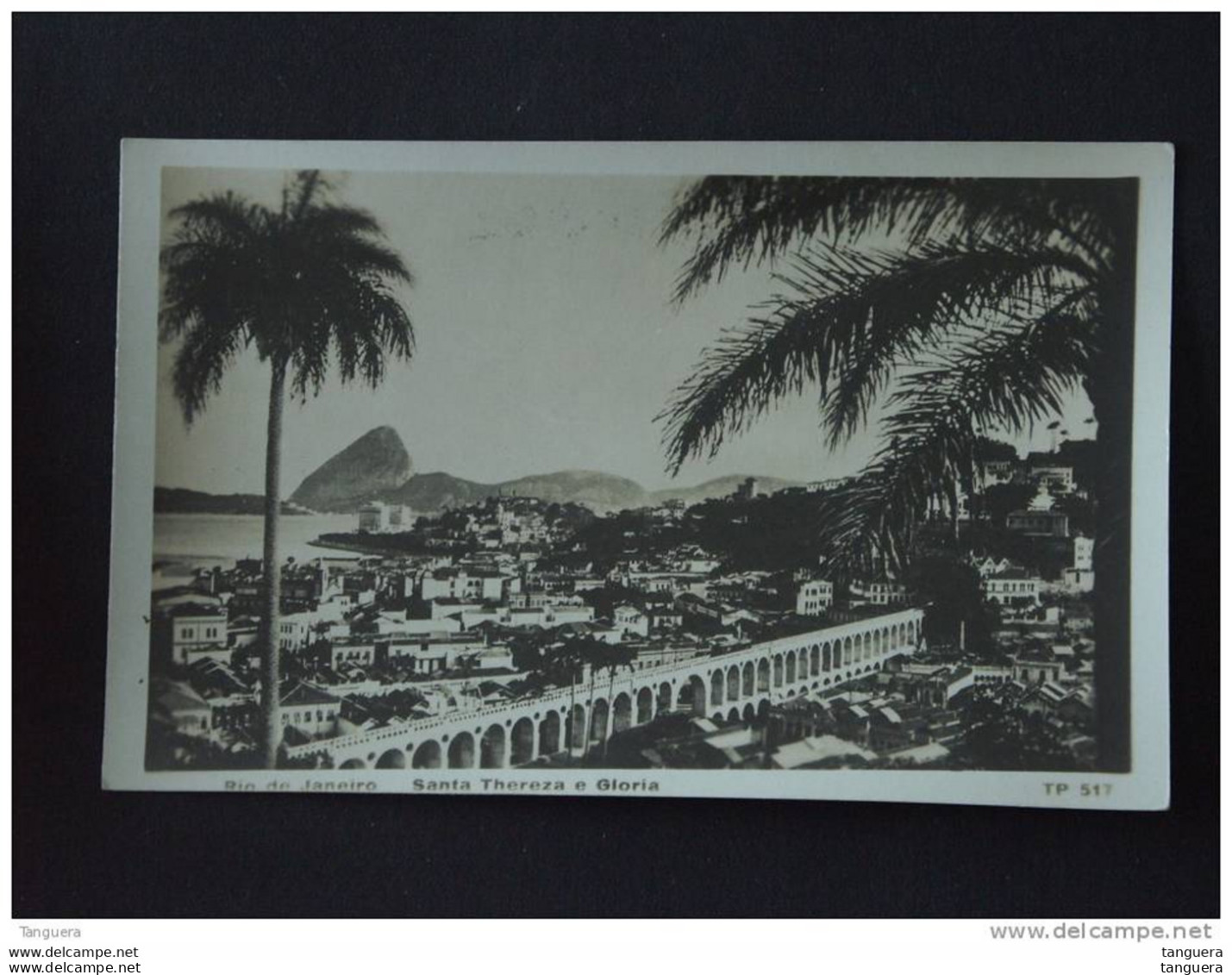 Bresil Brazil Brasil Rio De Janeiro -  Santa Therezza E Gloria Viaduct Train ? - Ca 1930 - Rio De Janeiro