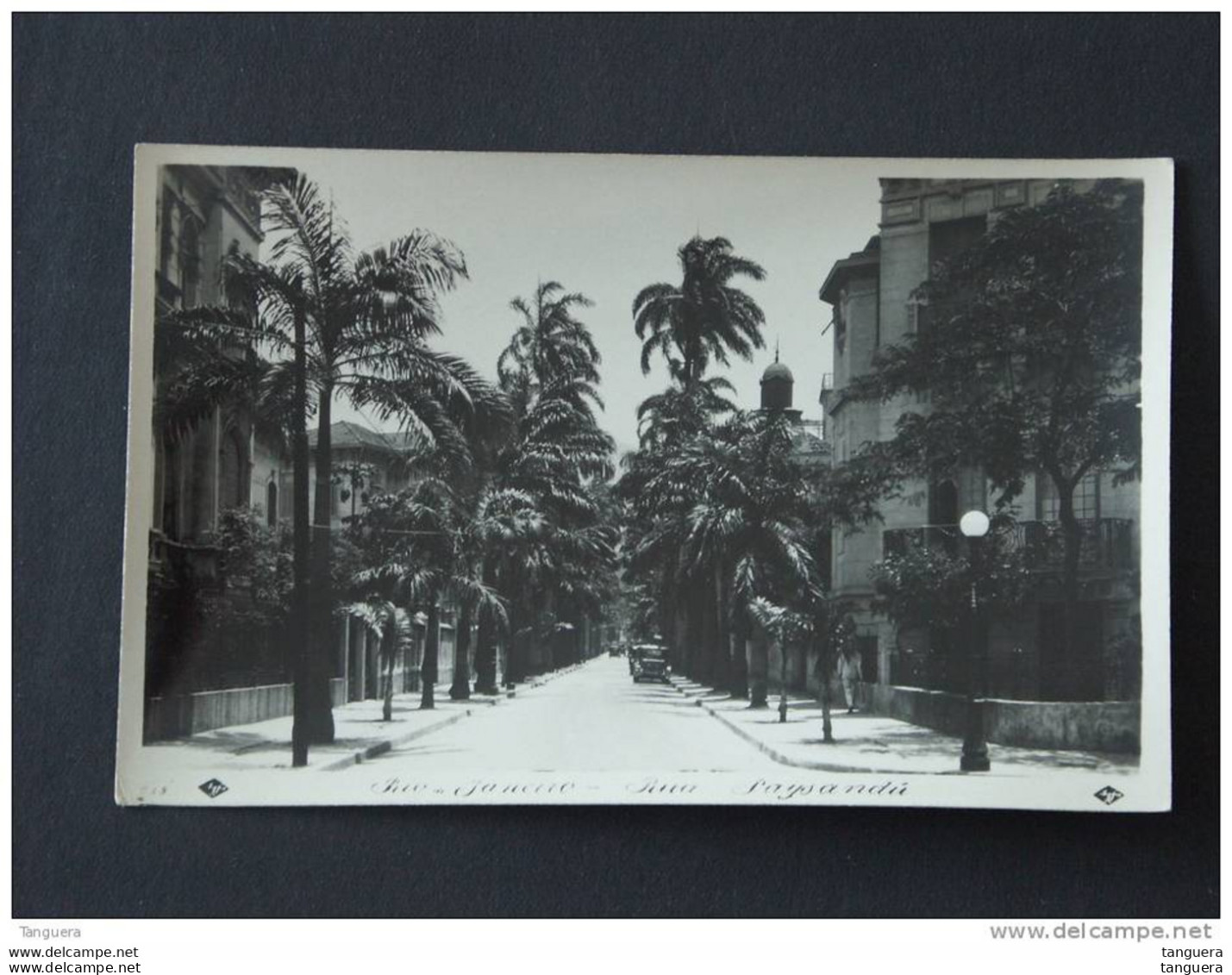 Bresil Brazil Brasil Rio De Janeiro - Rua Paysandu Ca 1930 - Rio De Janeiro