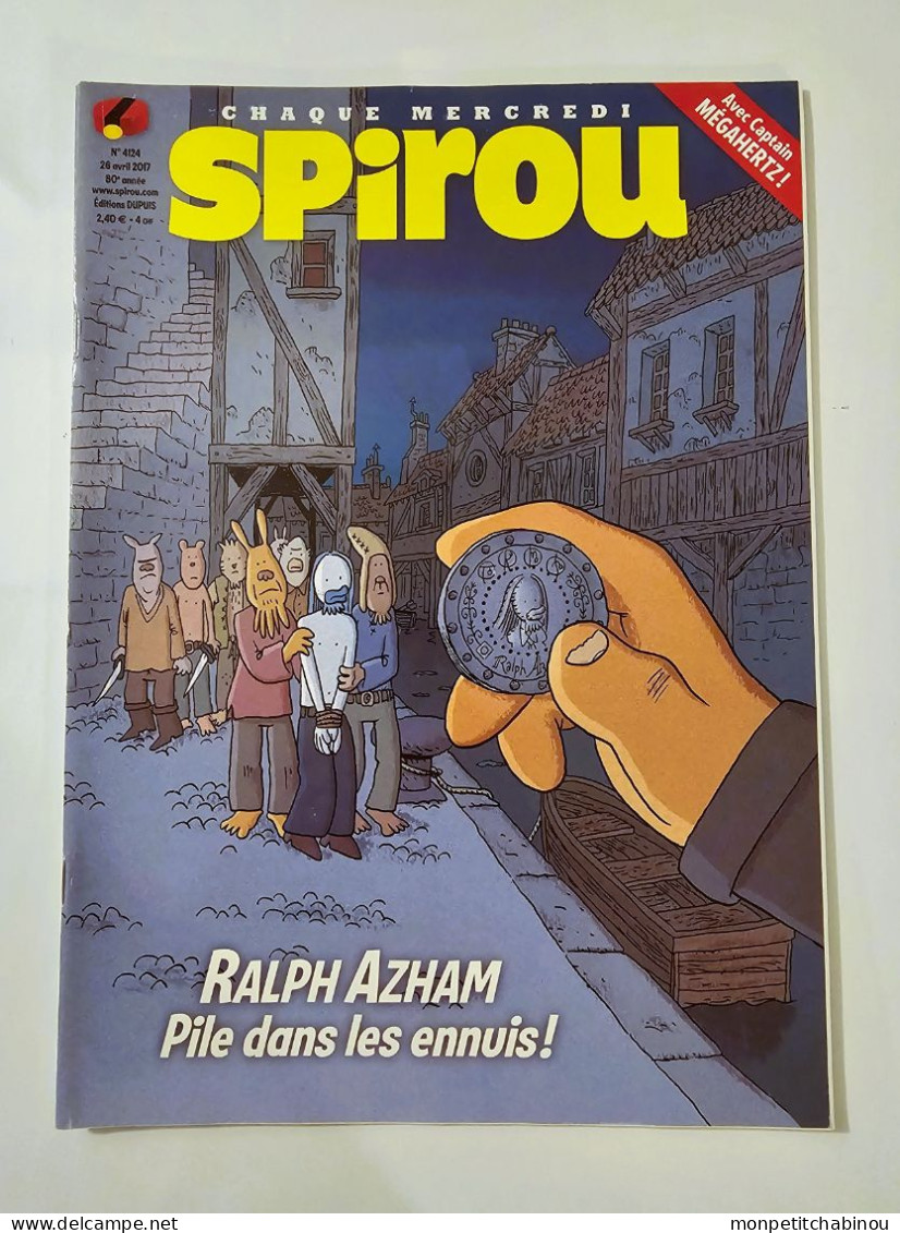 SPIROU Magazine N°4124 (26 Avril 2017) - Spirou Magazine