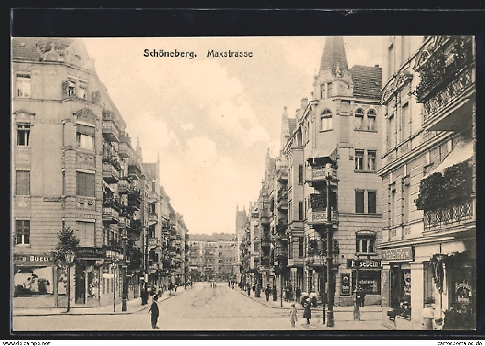 AK Berlin-Schöneberg, Maxstrasse, Jetzt Kärntener Strasse  - Schoeneberg