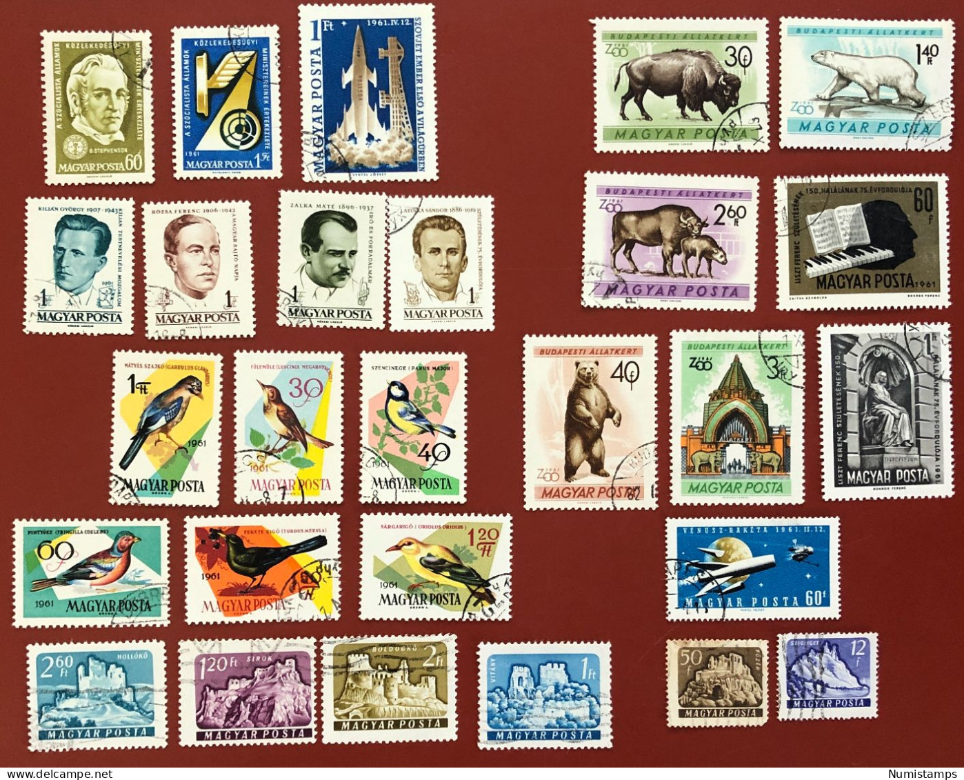 Ungheria - 1961 - Used Stamps