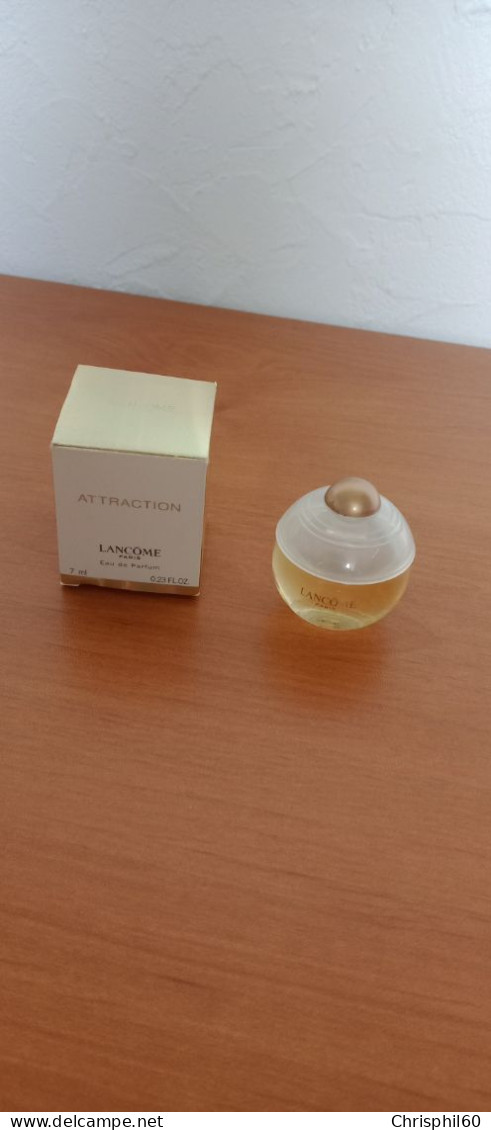 Miniature Eau De Parfum - Attraction De Lancôme - - Miniatures Femmes (avec Boite)