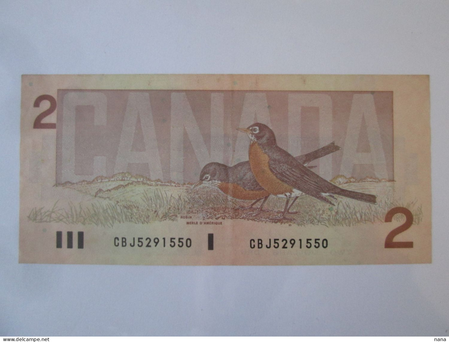 Canada 2 Dollars 1986 Banknote See Pictures - Kanada