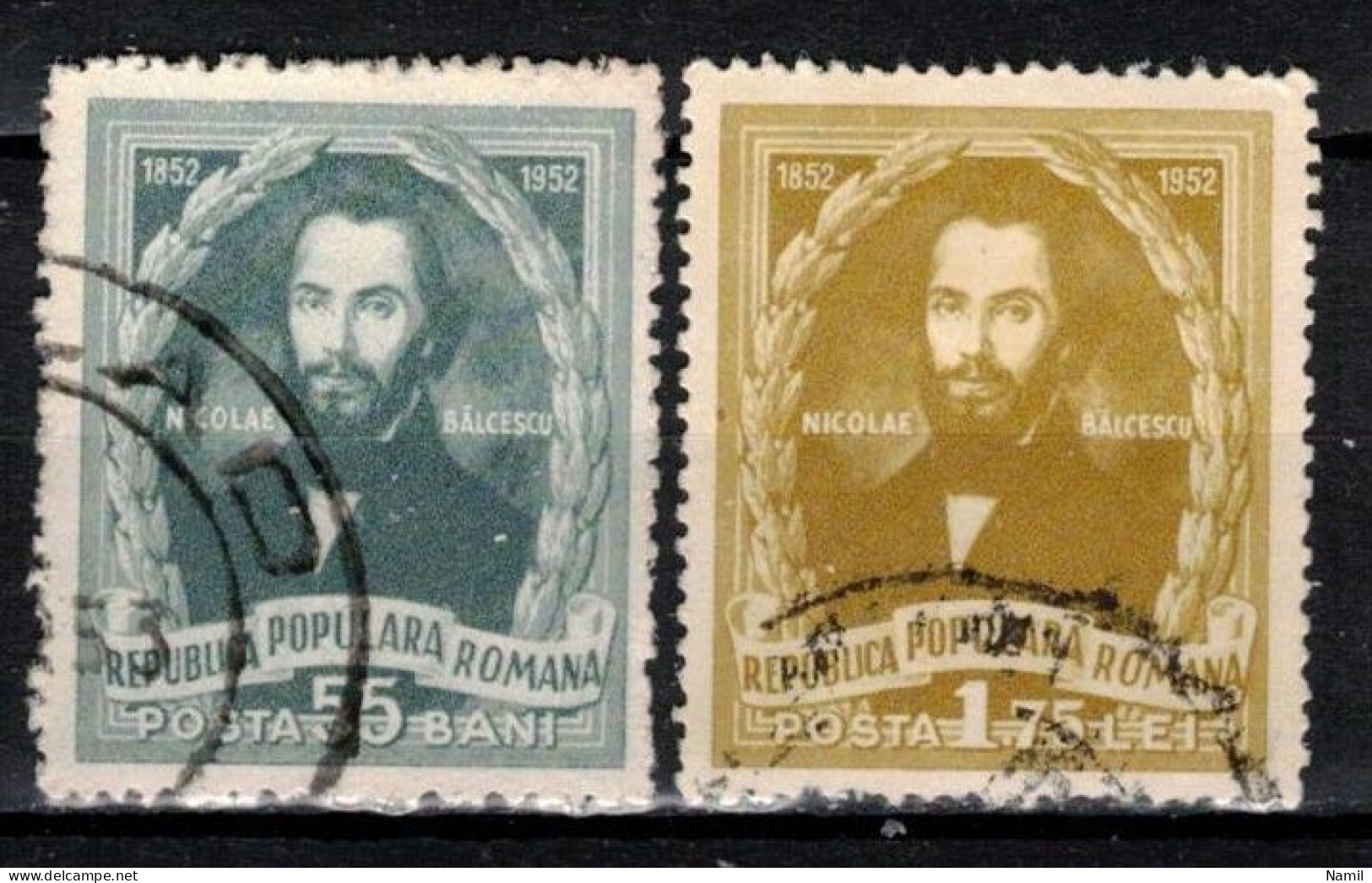 Roumanie 1952 Mi 1413-4 (Yv 1285-6), Obliteré - Used Stamps