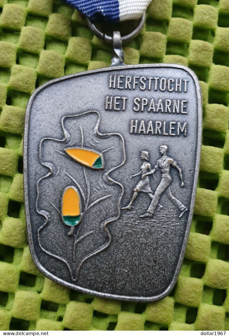 Medaille : Herfsttocht Het Spaane , Haarlem  -  Original Foto  !!  Medallion  Dutch - Autres & Non Classés