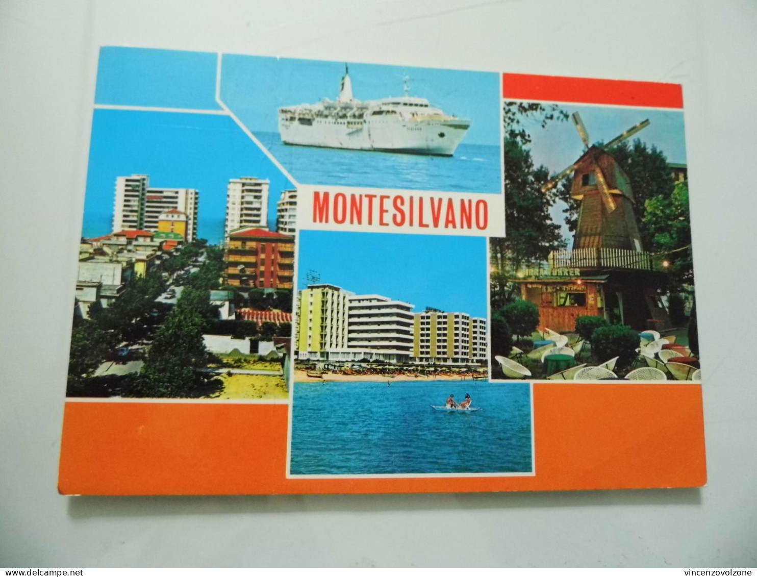 Cartolina Viaggiata "MONTESILVANO" Vedutine 1986 - Pescara