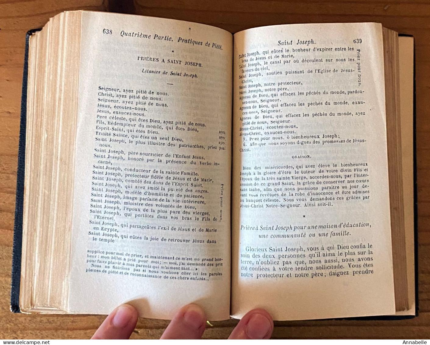 Le livre de piété de la jeune fille au pensionnat et dans sa famille (vers 1880)