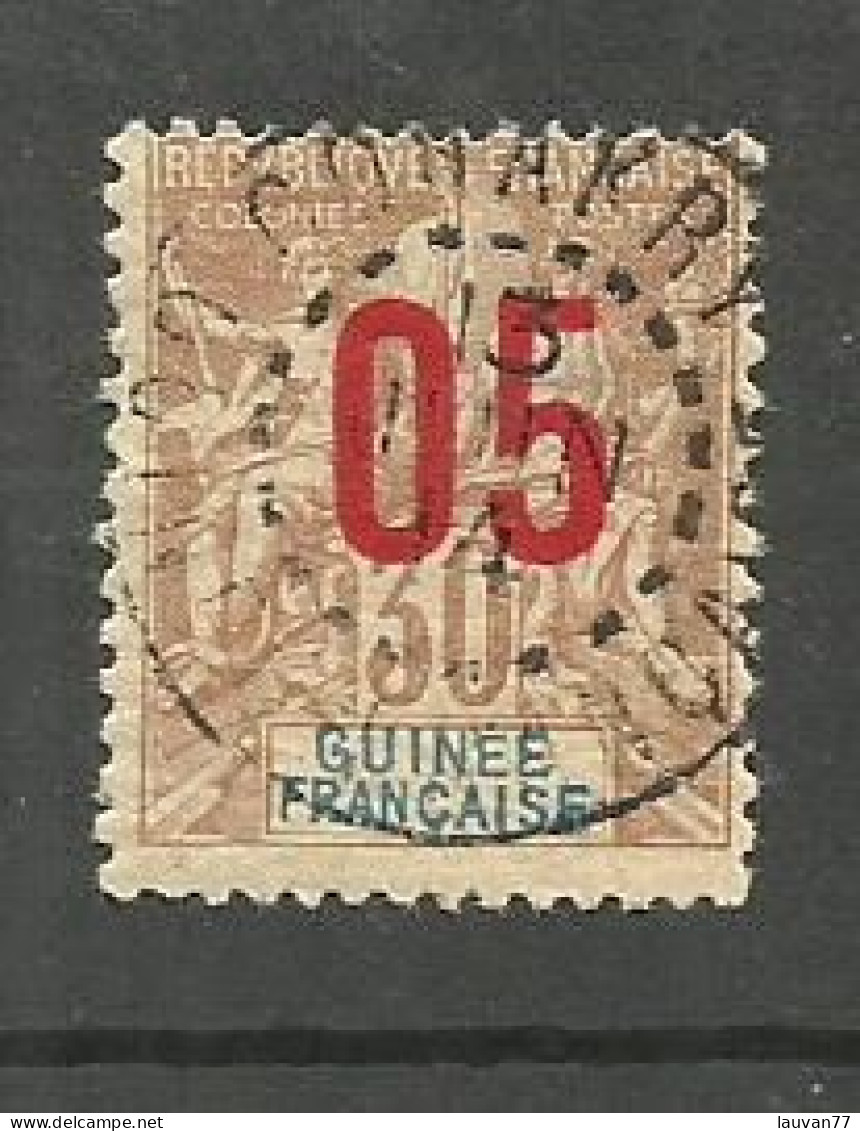 Guinée N°52 (aminci) Cote 6€ - Usati