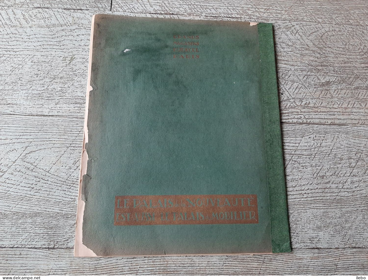 catalogue ancien palais de la nouveauté 1923 dufayel  meubles décoration léonnec
