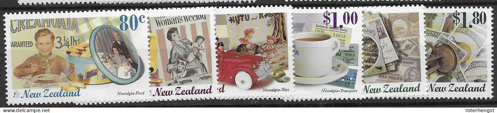 New Zealand Vintage Set 1999 Mnh ** 10 Euros - Nuevos