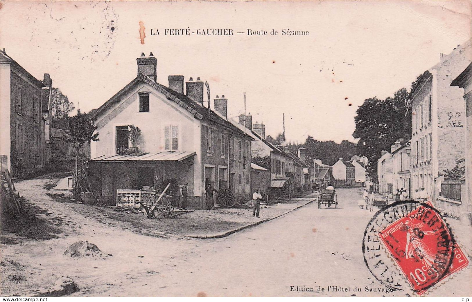 La Ferte Gaucher - Route De Cezanne  -  CPA °Jp - La Ferte Gaucher