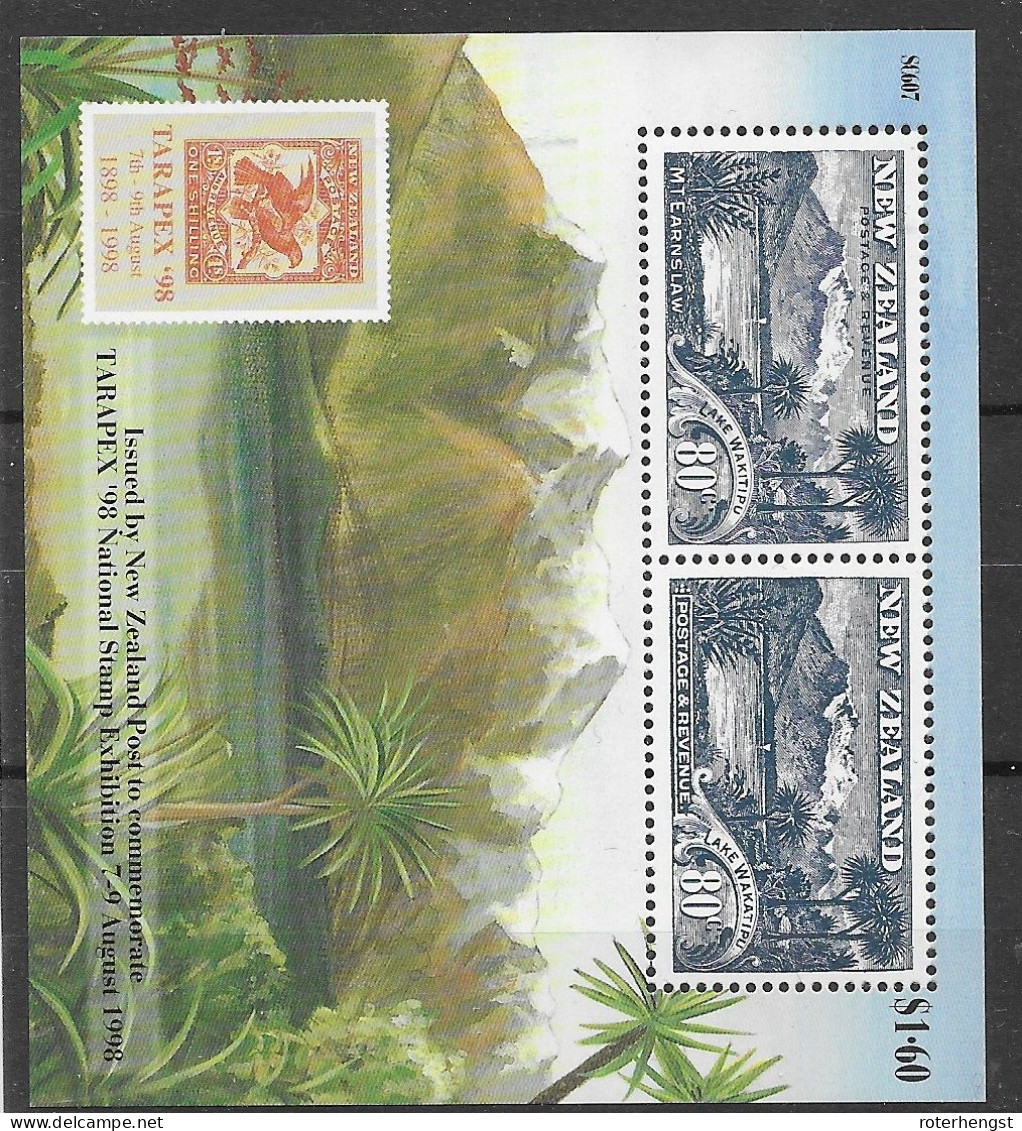 New Zealand Mnh ** Sheet From 1998 - Hojas Bloque