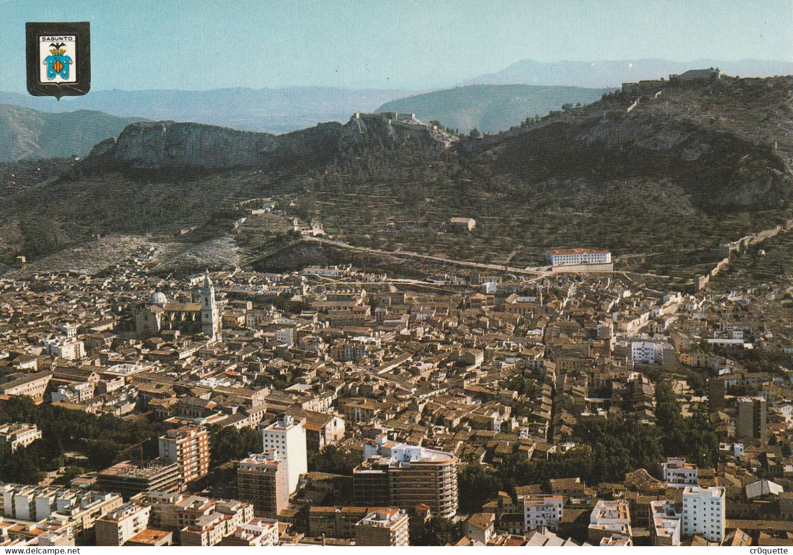 # ESPAGNE - SAGUNTO / PANORAMAS (lot De 8 CP) - Otros & Sin Clasificación