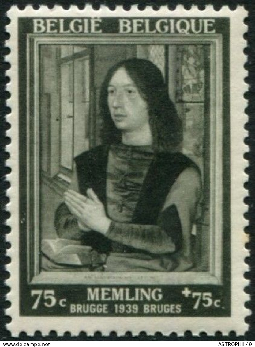 1939 BE Memling, Cob 512 - Neufs