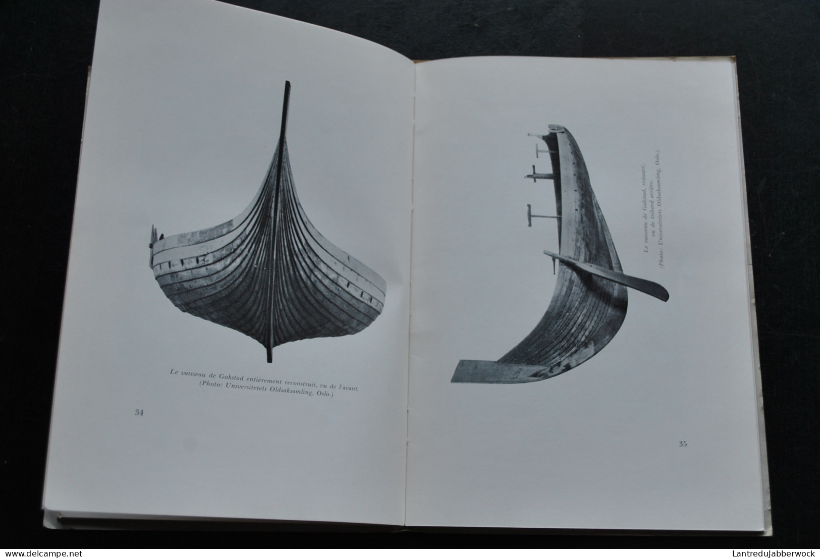 SJOVOLD Les Vaisseaux Vikings Brève Introduction Illustrée Editions Dreyer Oslo - Drakkar Fouilles Oseberg Proue Gokstad - Archeologie