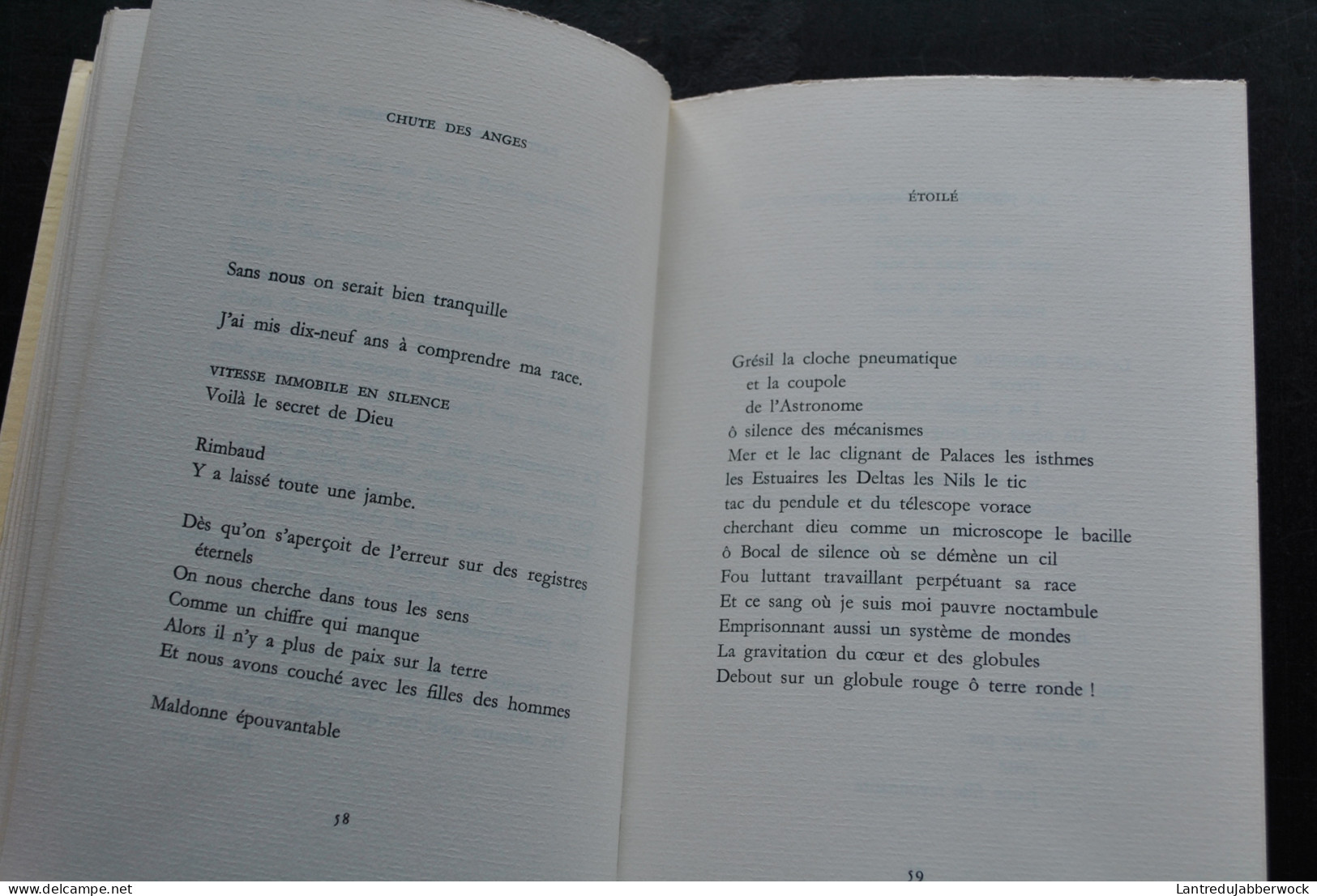 Embarcadères Par Jean Cocteau Poèmes Inédits Publiés Par Pierre Caizergues Fata Morgana 1986 Tirage Limité Non Numéroté - Autores Franceses
