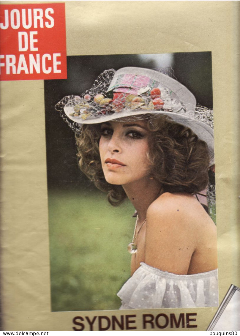 JOURS DE FRANCE N°1032 SEPTEMBRE 1974 SYDNE ROME - Gente