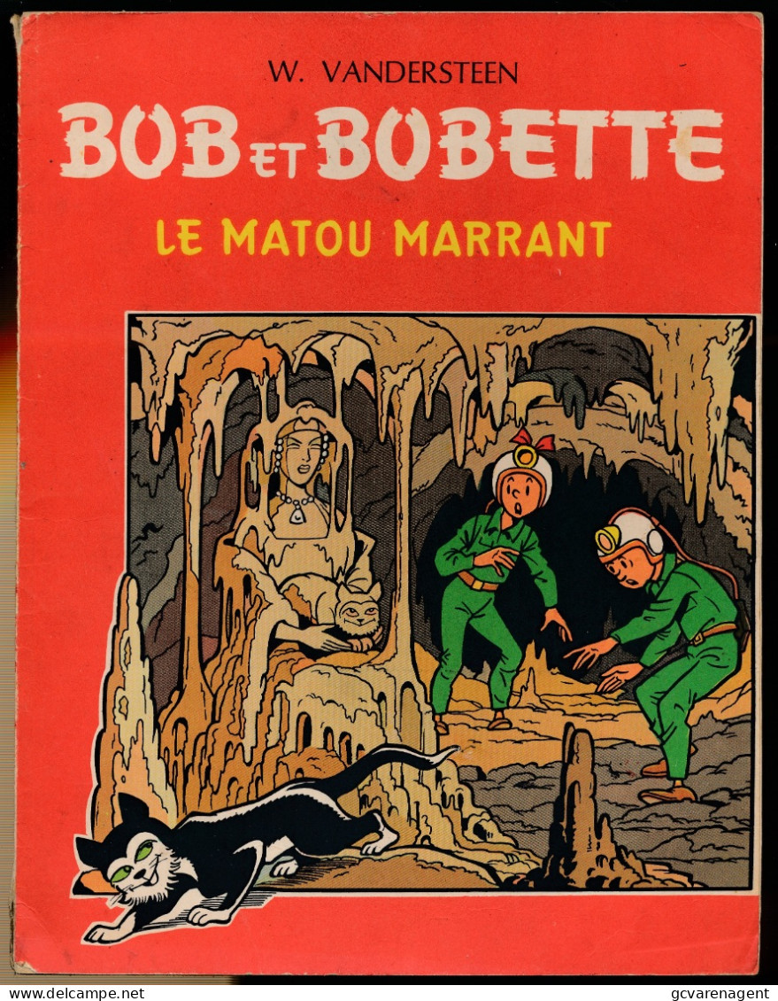 BOB ET BOBETTE - LE MATOU MARRANT  N° 44   VOIR SCAN 3 DOS       2 AFBEELDINGEN - Bob Et Bobette