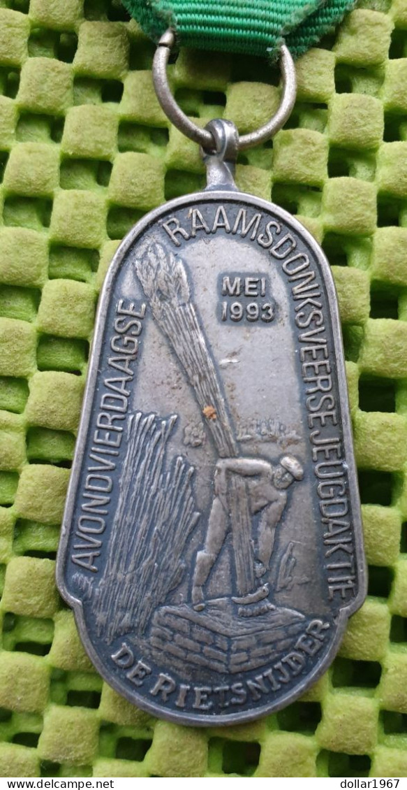 Medaille : Avondvierdaagse Raamsdonksveerse , Mei 1993 -  Original Foto  !!  Medallion  Dutch - Andere & Zonder Classificatie