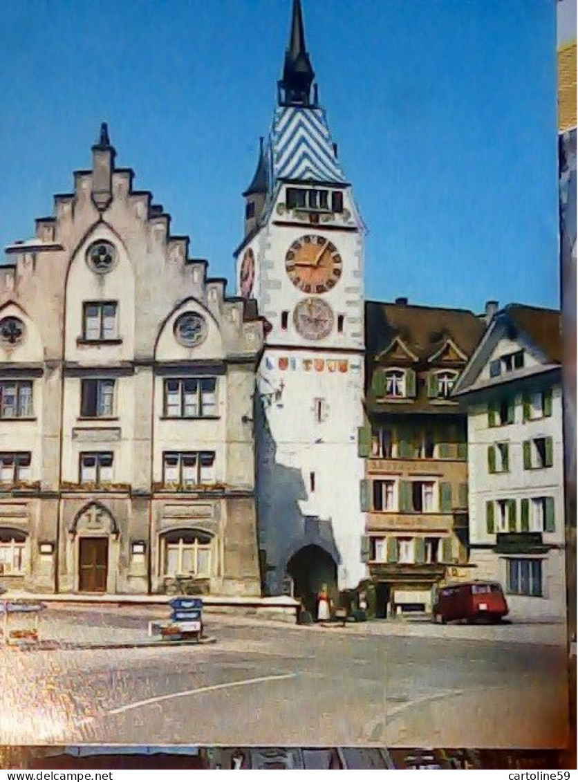 SUISSE Zytturm-zug---zoug-animee-voitures VB1966  JV5797 - Zug