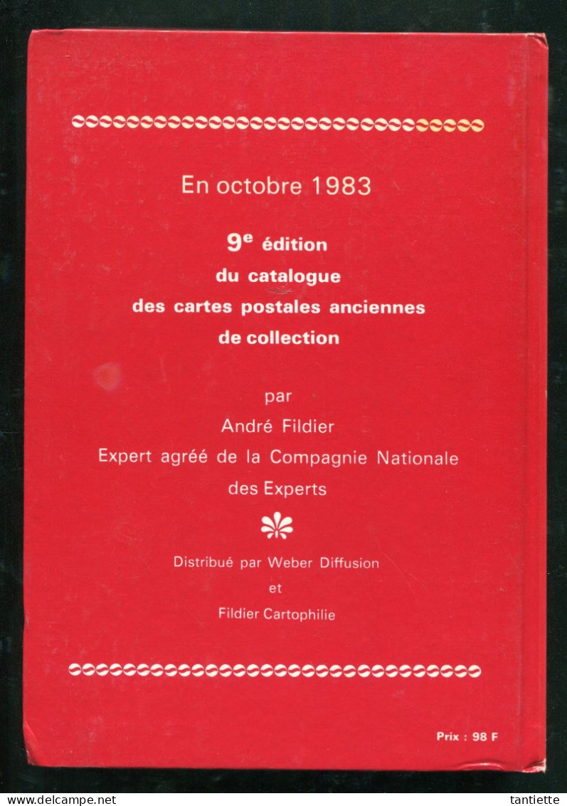 Argus Fildier 1983 : Catalogue De Cote Des Cartes Postales Anciennes De Collection. - Libri & Cataloghi