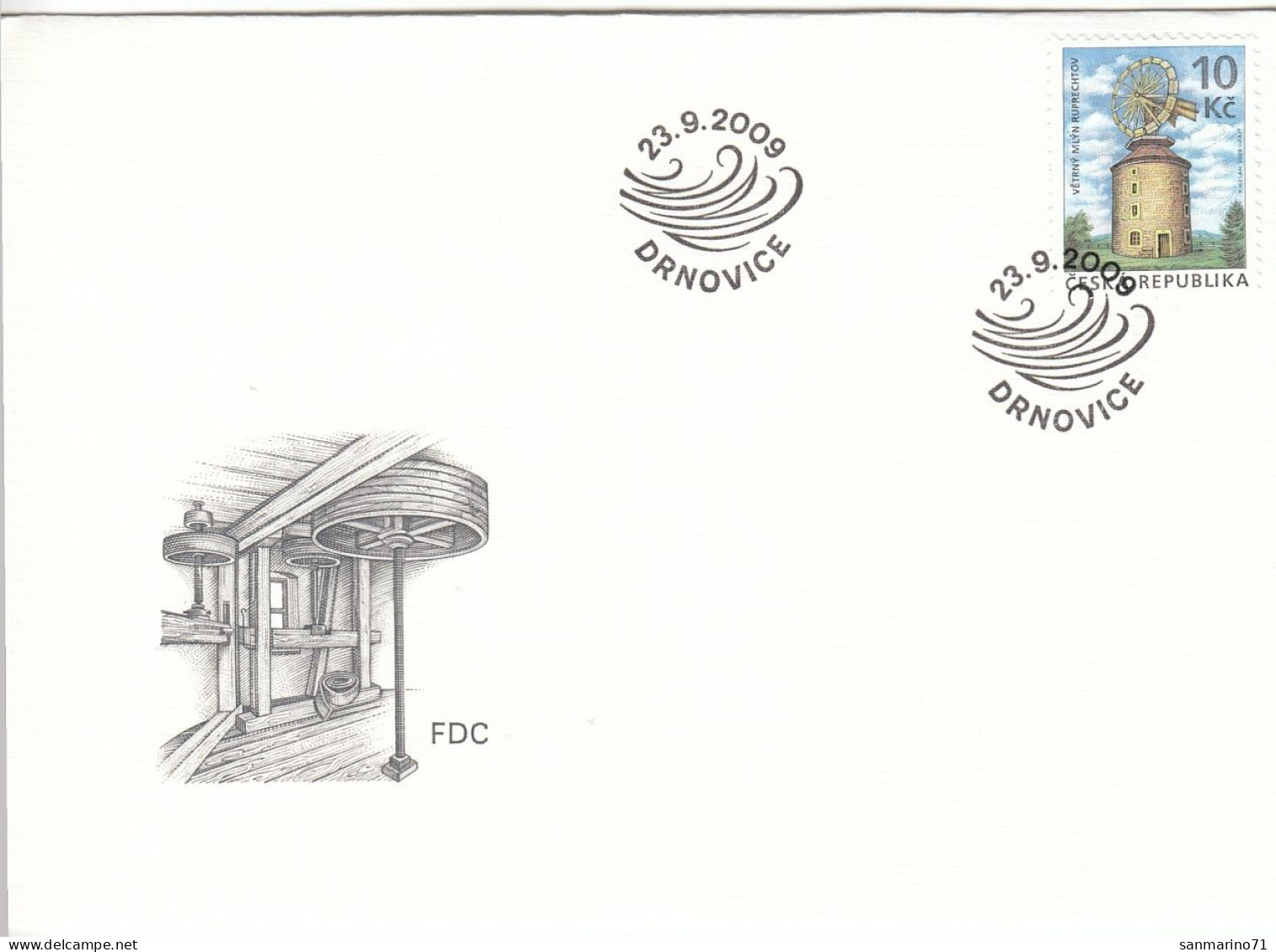 FDC CZECH REPUBLIC 607 - FDC