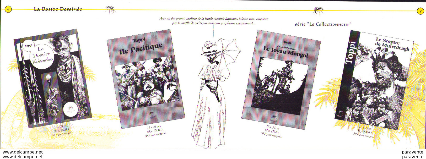 Catalogue MOSQUITO 1999 Avec BOUCQ JUILLARD CHALAND PELLEJERO TOPPI - Boucq