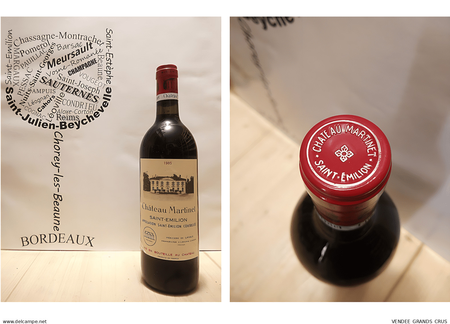 Château Martinet 1985 - Saint-Emilion Grand Cru - 1 X 75 Cl - Rouge - Wein