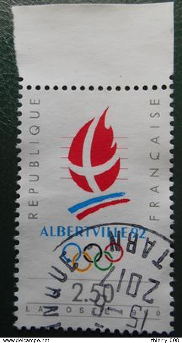 2632 France 1990 Oblitéré Albertville 92 Jeux Olympiques D’hiver - Gebraucht