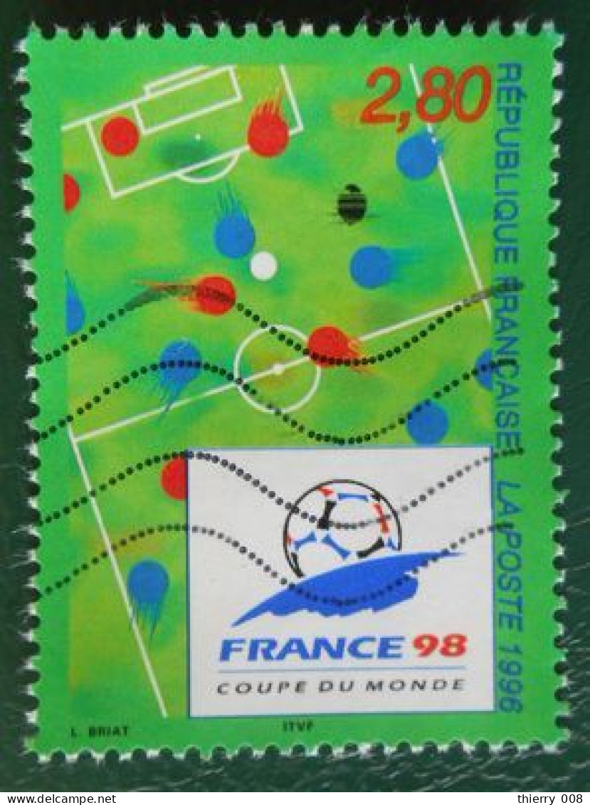 2985 France 1995 Oblitéré Coupe Du Monde De Football France 98 - Gebraucht