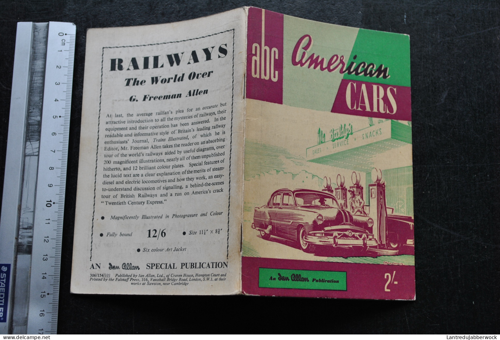 John DUDLEY ABC Of American Cars Ian Allan Sd Packard Pontiac Buick Chrysler Dodge Ford Hudson Lincoln Mercury Plymouth - Auto