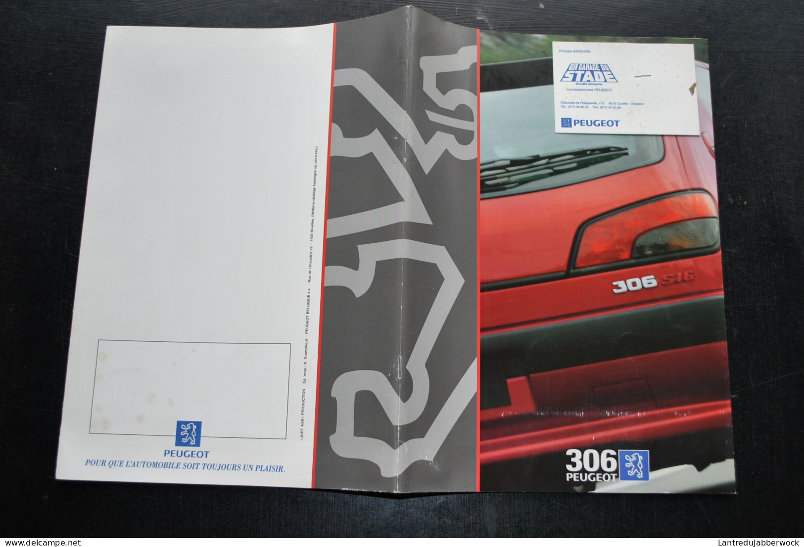 Catalogue De Vente Peugeot 306 1995 Caractéristiques Techniques équipements Options Coloris Et Garnissage Moteur - Auto