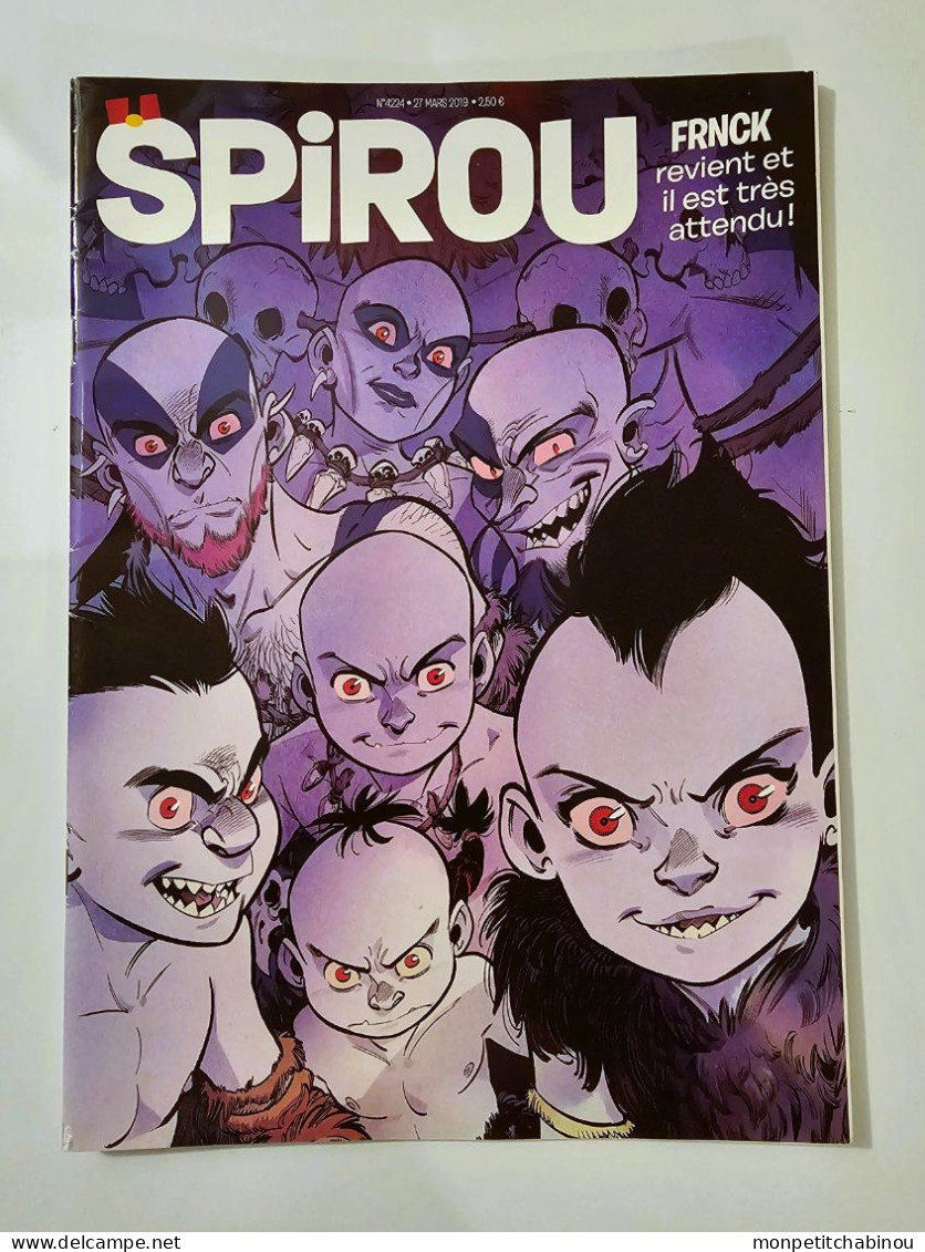 SPIROU Magazine N°4224 (27 Mars 2019) - Spirou Magazine