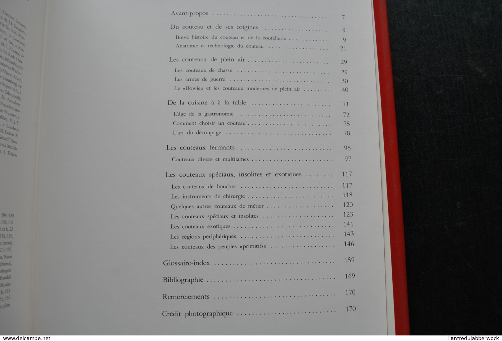 Yvan De Riaz Le Livres Des Couteaux Denoël Edita 1978 Couteau De Chasse Guerre Boucher Bowie Chirurgie Métiers Insolites - Knives