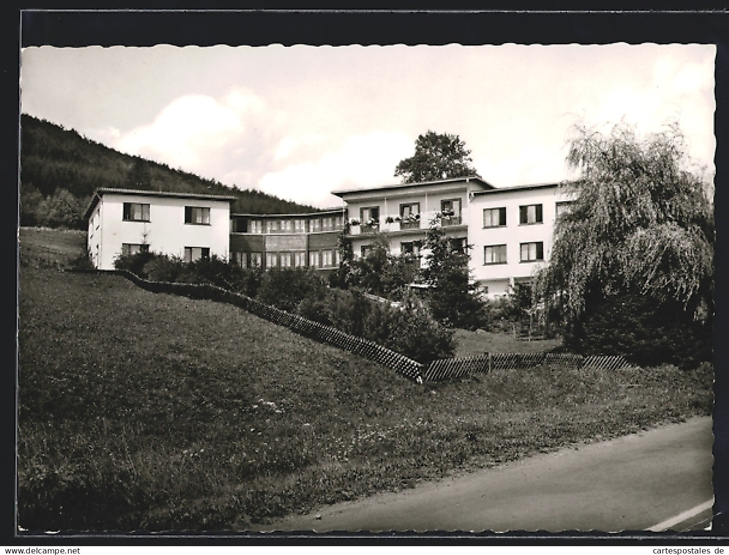 AK Obernhausen /Rhön, Sanatorium A. D. Wasserkuppe  - Rhön