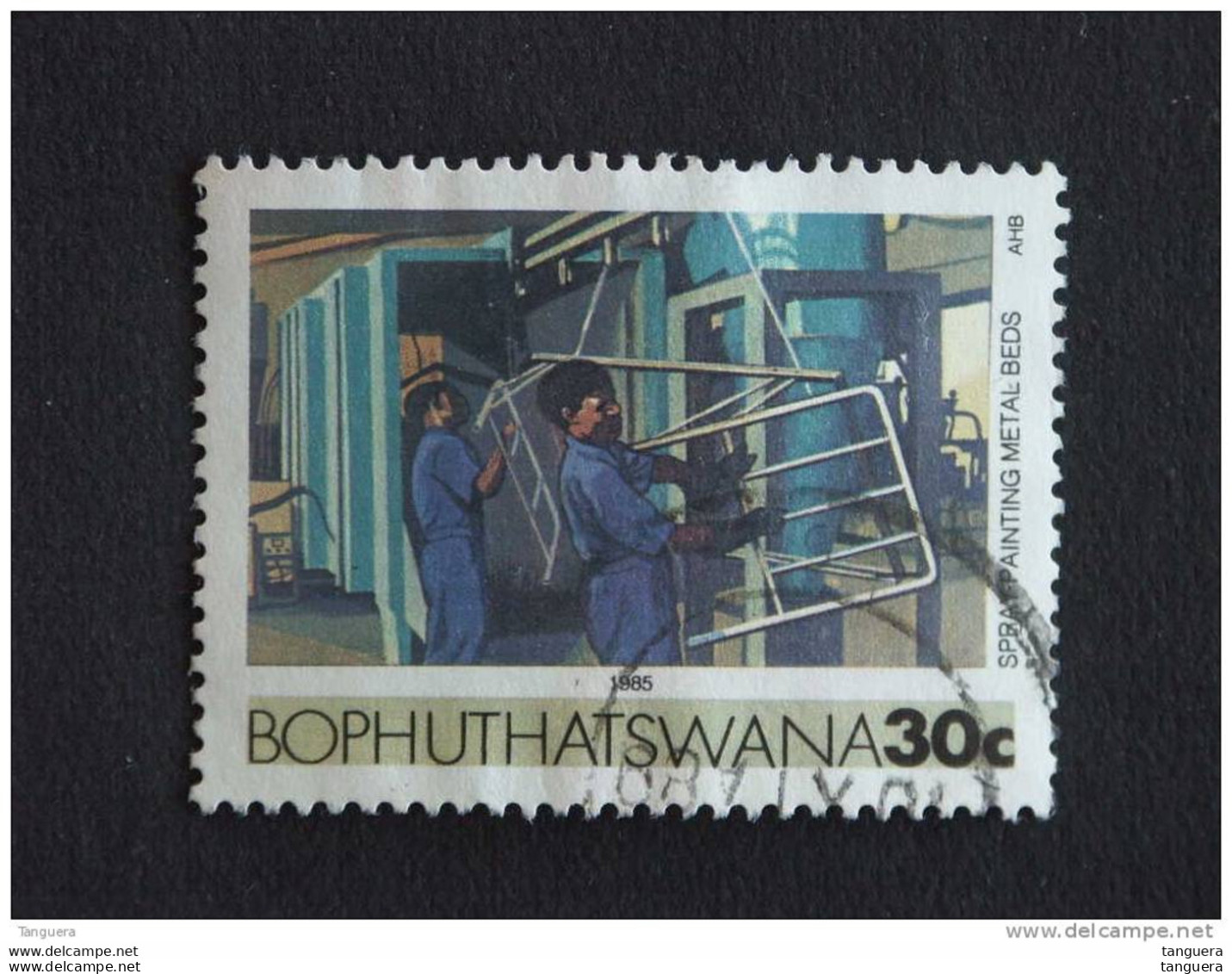Bophuthatswana Bophutatswana 1985 Peinture De Lits Métaliques Industrie Yv 161 O - Bophuthatswana