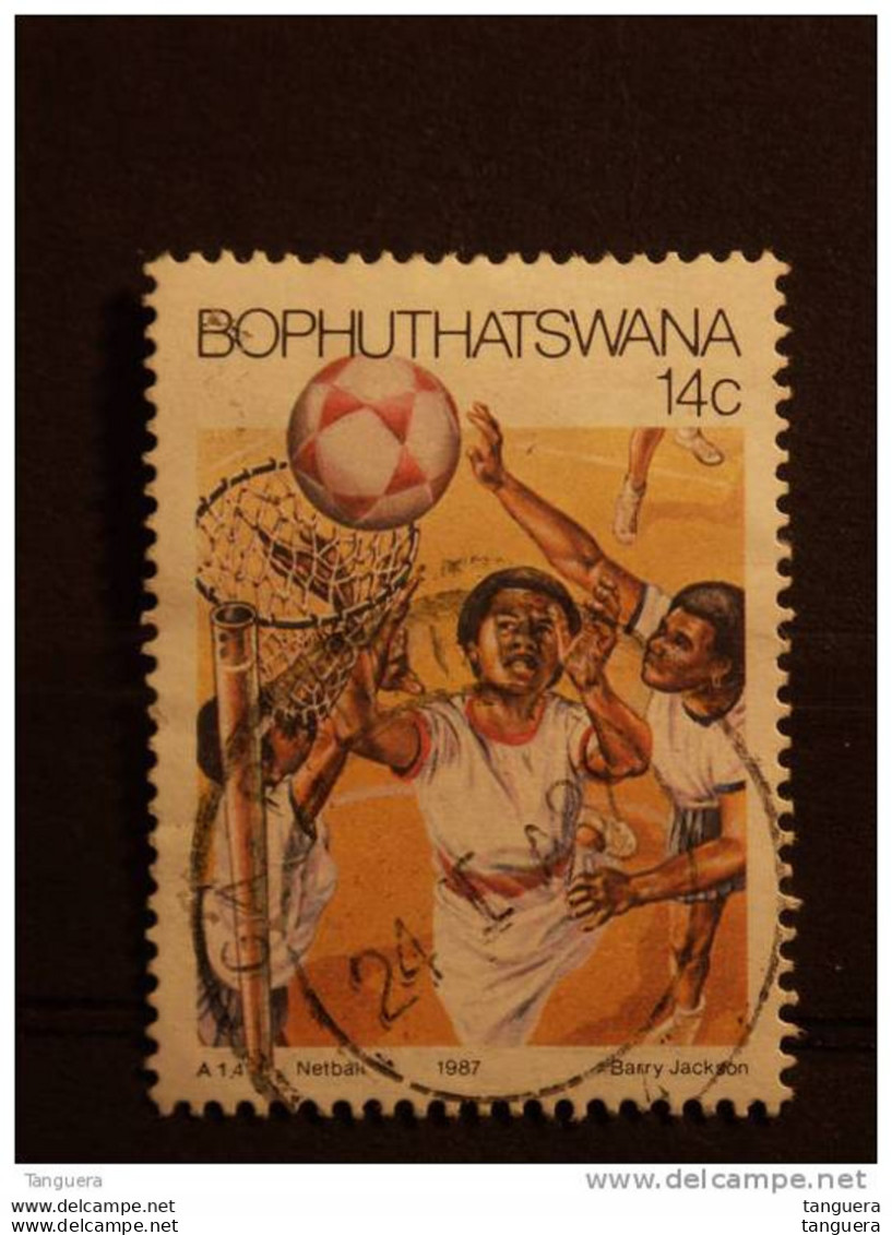 Bophuthatswana Bophutatswana  1987 Basket-ball Yv 181 O - Basket-ball