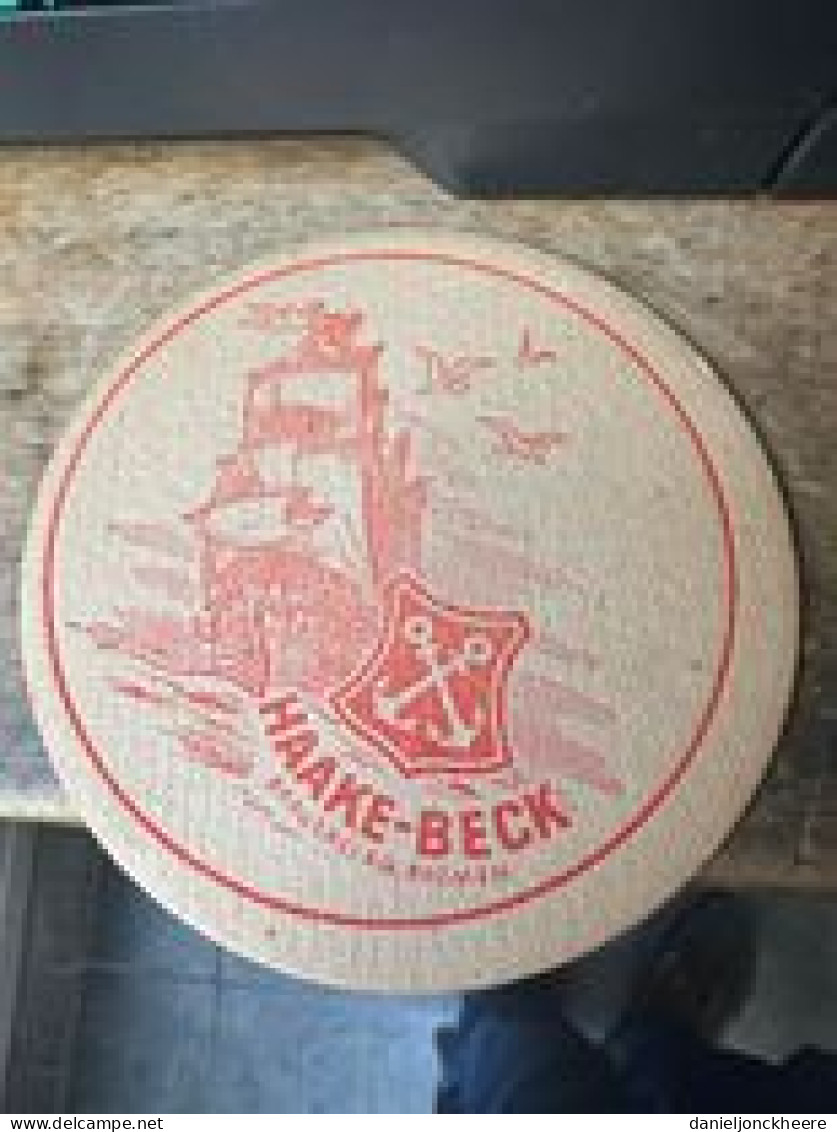 Haake Beck Bier Onderlegger Coaster Bremen Brauerei - Alcohols