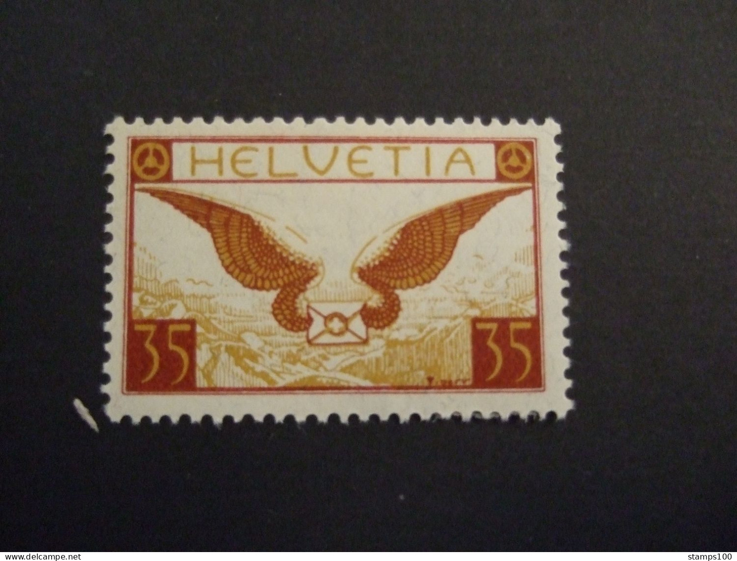 Switzerland 1929  Yvert . PA 13 . *MH .      (Q27-01-TVN) - Unused Stamps