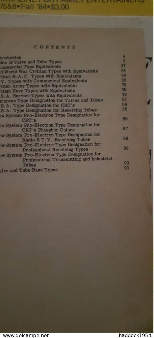 Handbook Of Radio, Tv, Et Industrial Et Transmitting Tube And Valve Equivalents B.B.BABANI 1974 - Altri & Non Classificati