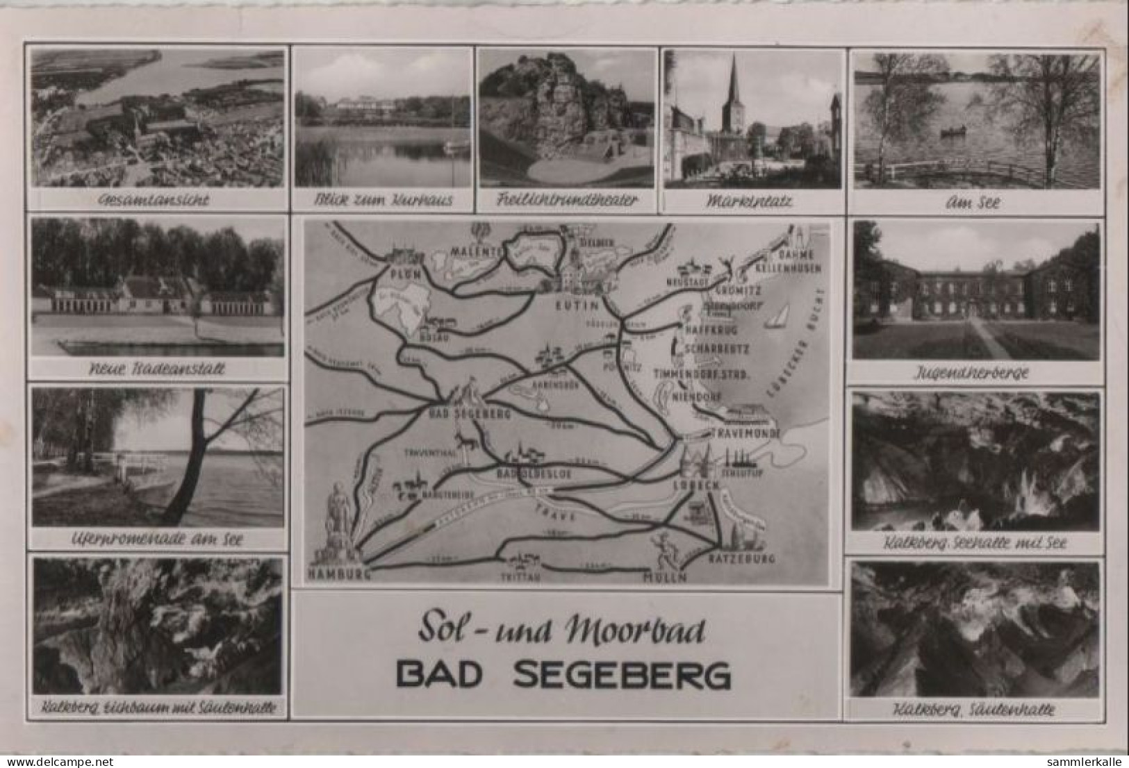 38499 - Bad Segeberg - U.a. Kalkberg - 1957 - Bad Segeberg