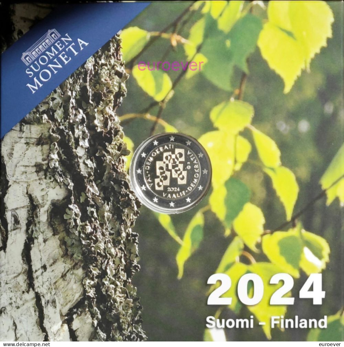 2 Euro Gedenkmünze 2024 Nr. 9 - Finnland / Finland - Wahlen Und Demokratie PP Proof - Finlandía