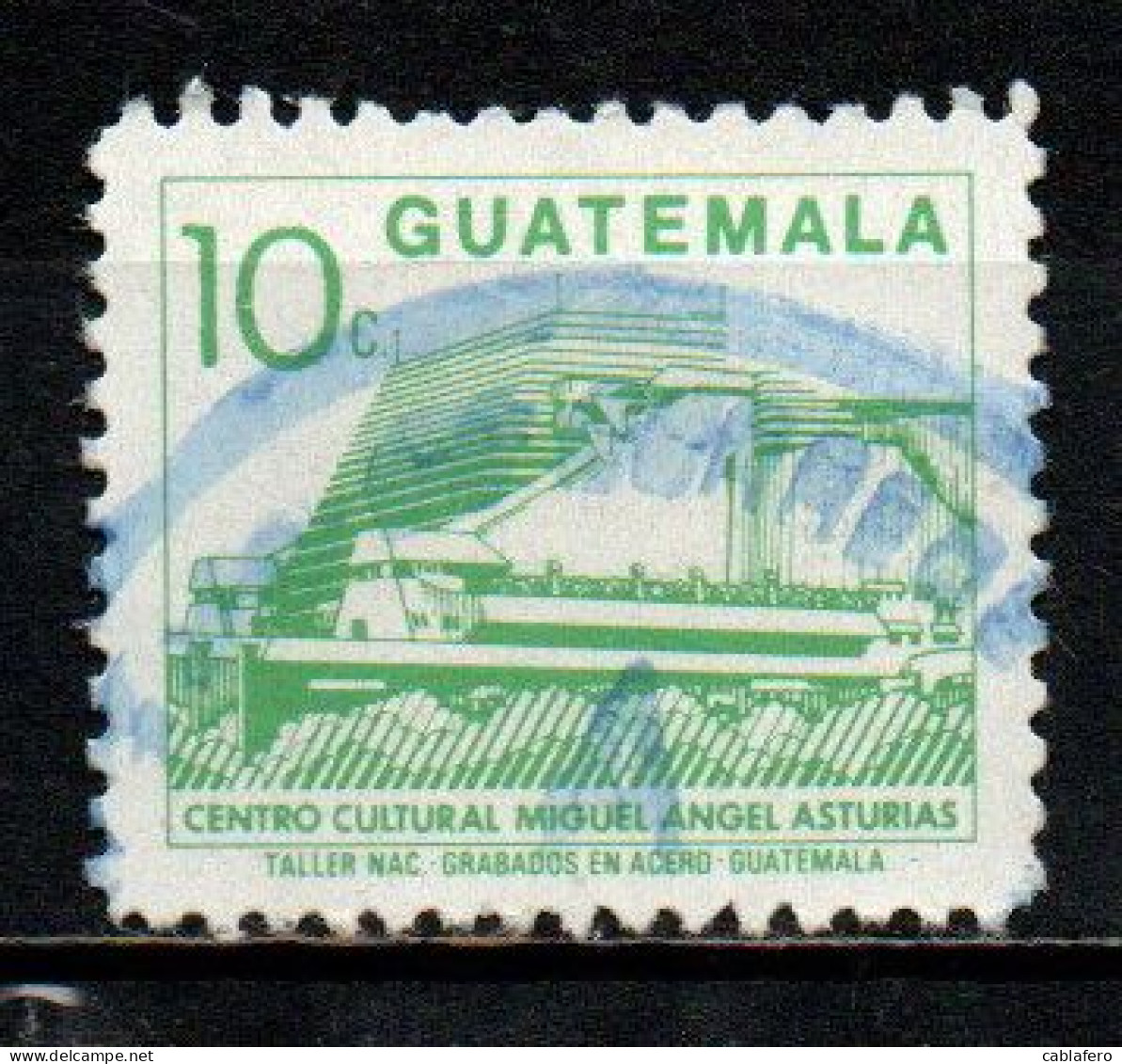 GUATEMALA - 1987 - Miguel Angel Asturias (1899-1974), 1967 Nobel Laureate In Literature - USATO - Guatemala