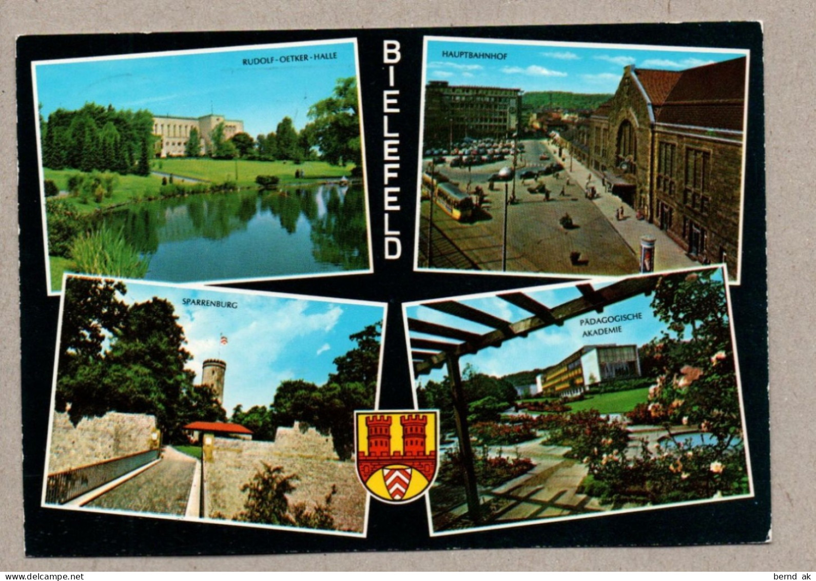 005# BRD - Color-AK :11 Karten Gelaufen - Bielefeld (alle Im Bild) - Bielefeld