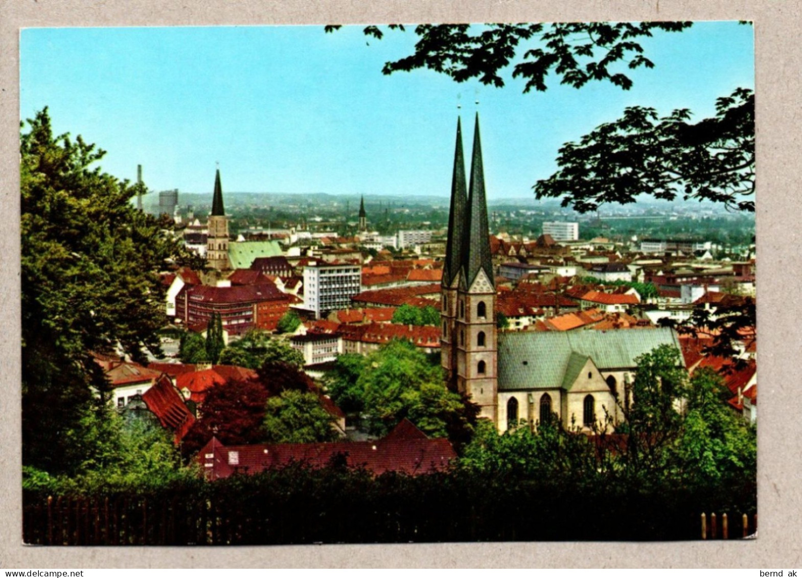 005# BRD - Color-AK :11 Karten gelaufen - Bielefeld (alle im Bild)