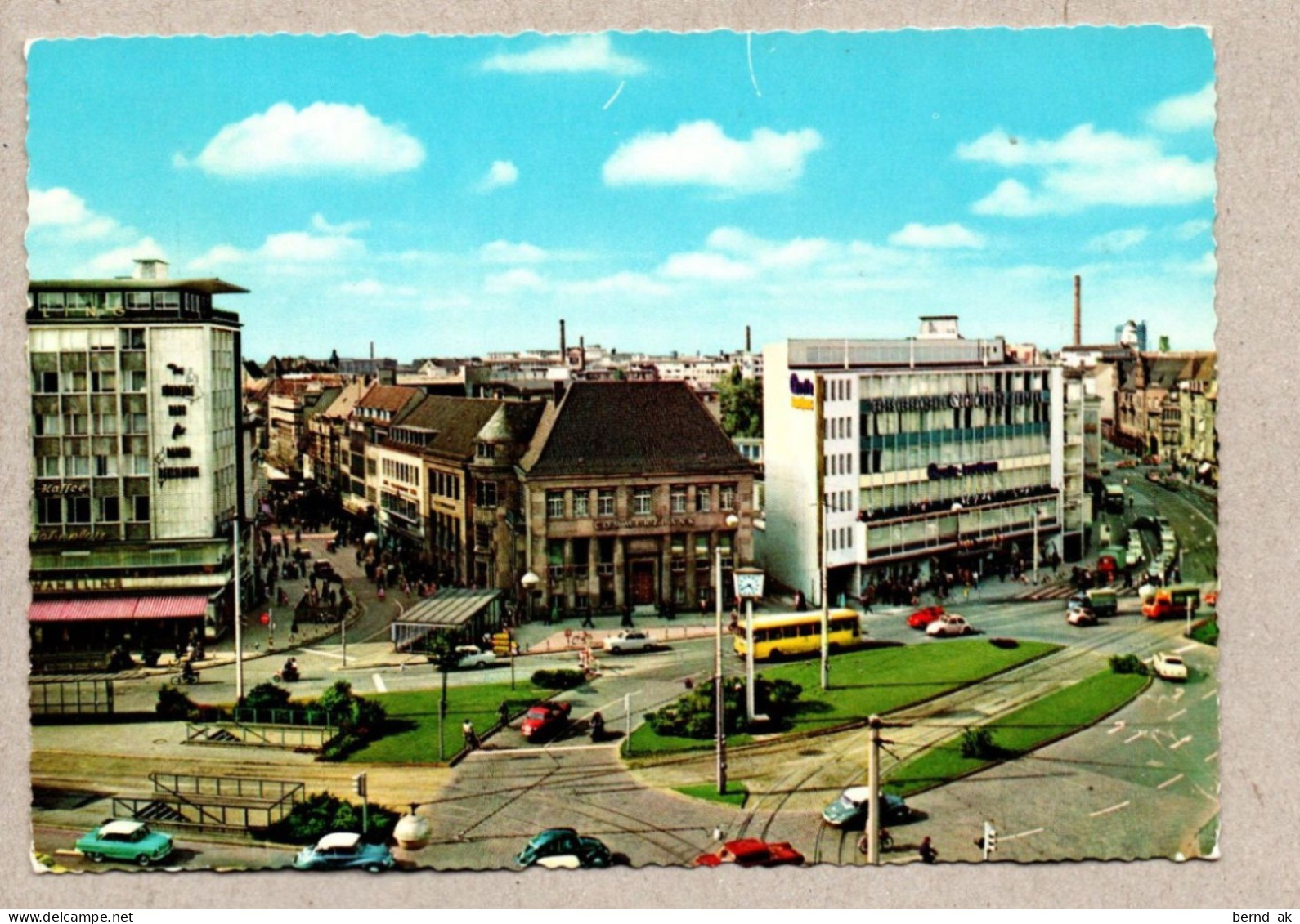 005# BRD - Color-AK :11 Karten gelaufen - Bielefeld (alle im Bild)