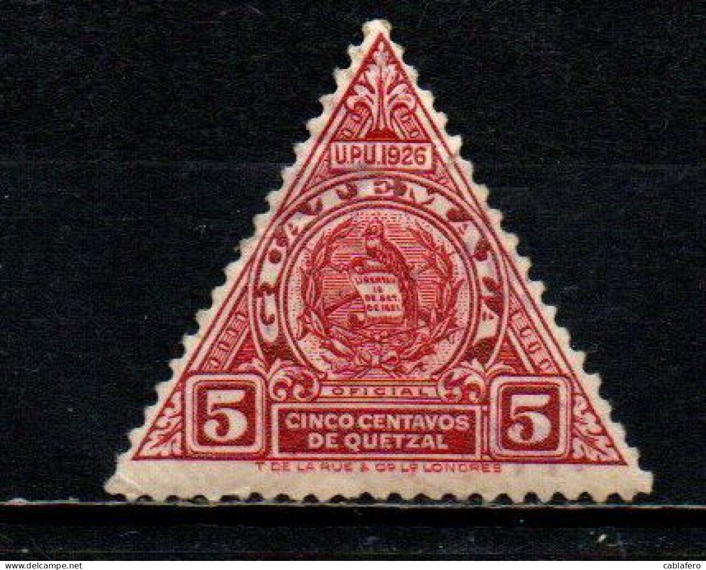 GUATEMALA - 1929 - National Emblem - USATO - Guatemala