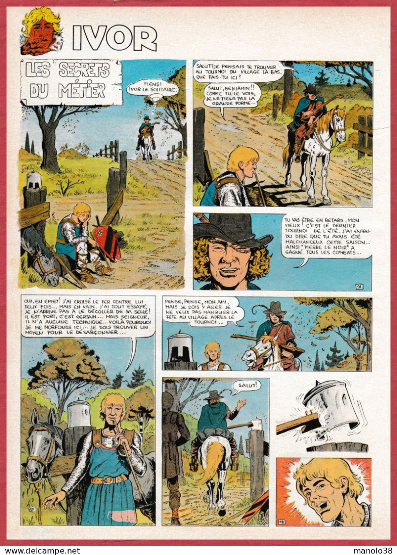 Ivor. Les Secrets Du Métier. Dessin Zoran Vanjaka (dessinateur Croate). Bande Dessinée. BD. Histoire Complète. 1980. - Collections